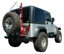 Gibson Performance Exhaust - 00-06 Jeep Wrangler 2.5L- 4.0L, Single Stainless Cat-Back Performance Exhaust #617304 - Image 2