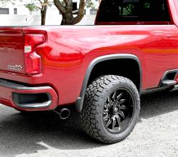 Gibson Performance Exhaust - 20-25 Silverado, Sierra 2500HD/3500HD 6.6L Gas, Single Black Elite Cat-Back Performance Exhaust #616517B - Image 2