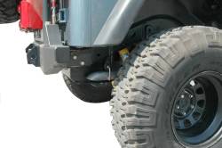 Gibson Performance Exhaust - 00-06 Jeep Wrangler 2.5L- 4.0L, Single Stainless Cat-Back Performance Exhaust-Long Arm Lift Kit  #617304 - Image 2