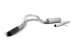 Gibson Performance Exhaust - 21-25 Suburban, Yukon XL 1500 5.3L, Black Elite Single Cat-Back Performance Exhaust #615639B - Image 1