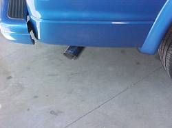 Gibson Performance Exhaust - 00-03 Dodge Dakota 3.9L-4.7L-5.9L Pickup, Single Stainless Cat-Back Performance Exhaust #616590 - Image 2