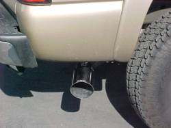 Gibson Performance Exhaust - 01-06 Silverado / Sierra 2500/3500  Pickup 6.0L, Single Stainless Cat-Back Performance Exhaust #615567 - Image 3