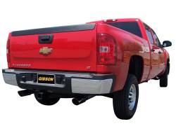 Gibson Performance Exhaust - 10-13  Silverado/ Sierra 1500 Pickup 4.8L-5.3L-6.0L, Dual Split, Aluminized Cat-Back Performance Exhaust #5636 - Image 2