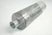 Gibson Performance Exhaust - SFT Superflow 2.50-in Dual/ 3-in. Offset Round Muffler, Stainless #758250S - Image 2
