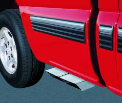 Gibson Performance Exhaust - 02-07 Silverado / Sierra 1500 Pickup 4.3L-4.8L-5.3L,Super Truck, Aluminized Cat-Back Performance Exhaust #5518 - Image 2