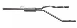 Gibson Performance Exhaust - 11-14 Ford F150 3.7L-5.0L-6.2L  Pickup, Dual Split, Stainless Cat-Back Performance Exhaust #69544 - Image 1