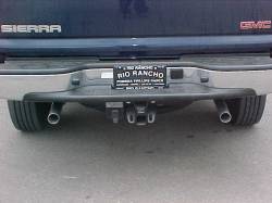 Gibson Performance Exhaust - 01-06 Chevrolet/GMC 6.0L 2500 / 3500  Pickup, Dual Split, Stainless Cat-Back Performance Exhaust #65550 - Image 2