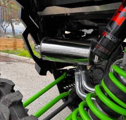 Gibson Performance Exhaust - Kawasaki Teryx H2 4 Full Headers and Exhaust, Chrome Ceramic #99011 - Image 1