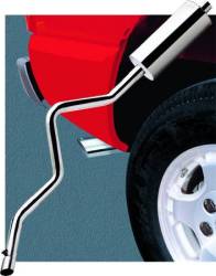 Gibson Performance Exhaust - 2001-2004 Toyota Tacoma 3.4L S-Runner Cat-Back Performance Exhaust  Gibson Single Stainless |  618706 - Image 2