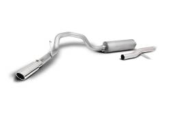 Gibson Cat- Back Performance Exhaust  2020 - 2026 Silverado & Sierra 2500HD / 3500HD 6.6L Gas  - Single Stainless - 616518