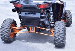 Gibson Performance Exhaust - Gibson Exhaust 2018 - 2023 Polaris RZR XP Turbo UTV Performance Exhaust System - Single Black Ceramic - 98028 - Image 2