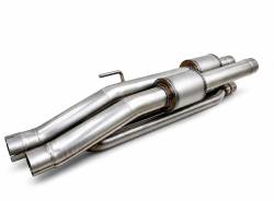 Gibson Performance Exhaust - Gibson Cat- Back Performance Exhaust  2021 - 2026 Ford F150 Raptor 3.5L / F150 Raptor R 5.2L Dual Split Black - 69553-B - Image 2