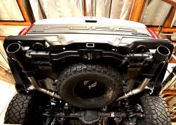 Gibson Performance Exhaust - Gibson Cat- Back Performance Exhaust  2021 - 2026 Ford F150 Raptor 3.5L / F150 Raptor R 5.2L Dual Split Black - 69553-B - Image 7