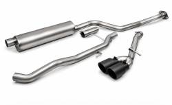 Gibson Cat- Back Performance Exhaust  2024 - 2025 Toyota Tacoma 2.4L  - Dual Sport Black - 618823B