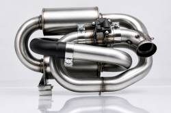 Gibson Performance Exhaust - Gibson Exhaust 2023 - 2026 Can - Am Maverick R, Turbo E - Valve, 2 Seat UTV Performance Exhaust System - Black Ceramic Dual Tip - 98058 - Image 2