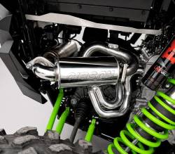 Gibson Performance Exhaust - Gibson Exhaust 2025 - 2026 Kawasaki Teryx H2 4Seater UTV Performance Exhaust System - Chrome Ceramic - 99011 - Image 5