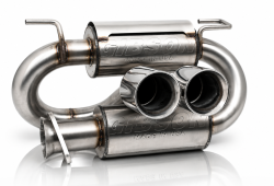 Gibson Performance Exhaust - Gibson Exhaust 2021 - 2026 Polaris RZR Pro R UTV Performance Exhaust - Dual Tip Stainless Steel - 98054 - Image 2