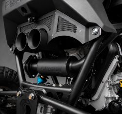 Gibson Performance Exhaust - Gibson Exhaust 2021 - 2026 Polaris RZR Pro R UTV Performance Exhaust - Dual Tip Black Ceramic - 98055 - Image 3