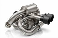 Gibson Performance Exhaust - Gibson Exhaust 2025 - 2026 Can - Am Maverick R Turbo E - Valve 4 - Seat UTV Performance Exhaust - Black Ceramic Dual Tip - 98062 - Image 2
