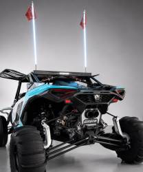 Gibson Performance Exhaust - Gibson Exhaust 2023 - 2026 Can - Am Maverick R, 2 Seat UTV Performance Exhaust System - Black Ceramic Dual Tip - 98057 - Image 5