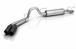 Gibson Cat- Back Performance Exhaust  2021 - 2026 Ford F - 150 5.0L  - Dual Sport Black - 69225B