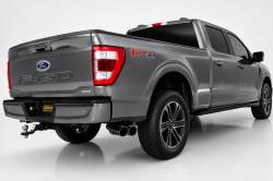 Gibson Performance Exhaust - Gibson Cat- Back Performance Exhaust  2021 - 2026 Ford F - 150 5.0L  - Dual Sport Black - 69225B - Image 4