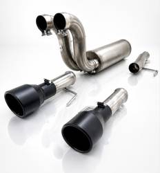 Gibson Cat- Back Performance Exhaust  2024 - 2026 Ford F - 150 Pickup 5.0L  System - Dual Split Black - 69226B