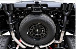 Gibson Performance Exhaust - Gibson Black Ceramic Direct Fit Replacement Exhaust Tip 2019–2026 Chevy Silverado / GMC Sierra 1500 6.2L 65719B - Image 2