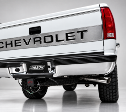Gibson Performance Exhaust - 1996–2000 Chevrolet C / K 1500 & GMC Sierra 1500 5.7L – Gibson Single Stainless Cat-Back Exhaust | 615504 - Image 4