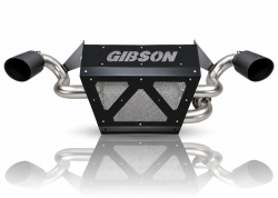 Gibson Performance Exhaust - Gibson 2018–2023 Polaris RZR XP Turbo UTV Performance Exhaust System – Dual Black Ceramic | 98043 - Image 1