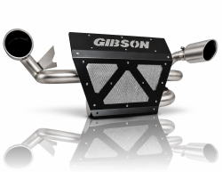 Gibson 2018–2023 Polaris RZR XP Turbo – S UTV Performance Exhaust System – Dual Stainless | 98044